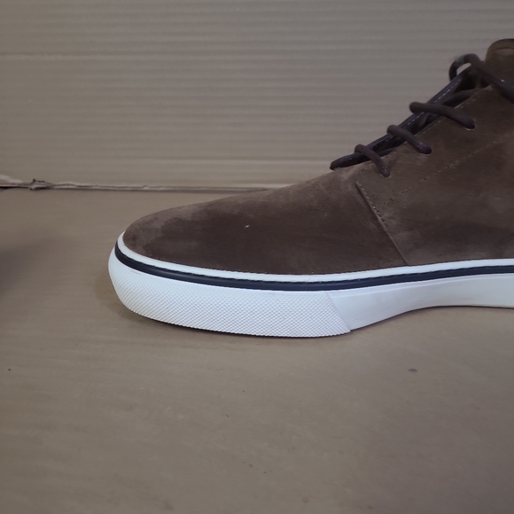 Tod's Suede Brown Desert Boot Sneaker  Casual Men Sz 12 - Picture 11 of 16